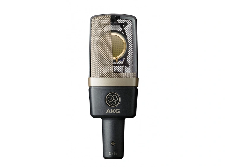AKG C314 kondensatormikrofon med fire karakteristikker 